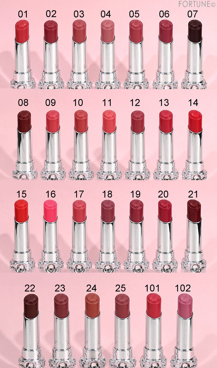 JILLSTUART（ジルスチュアート）　リップブロッサムグロウ　カラーバリエーション