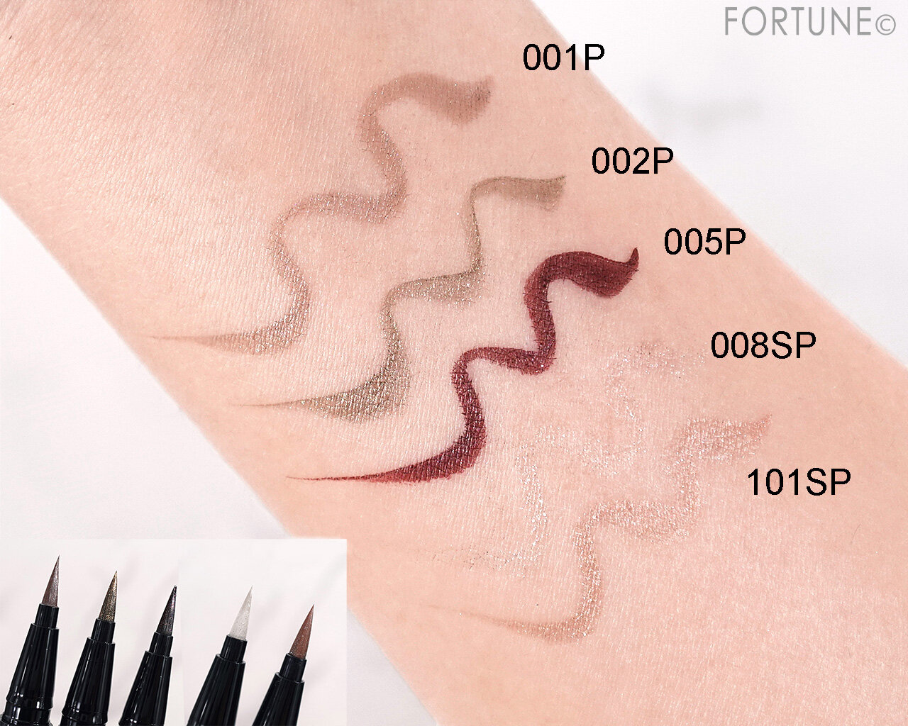 ADDICTION（アディクション）『アディクション　ザ リキッド アイライナー パール』　001P　002P　005P　008SP　101SP