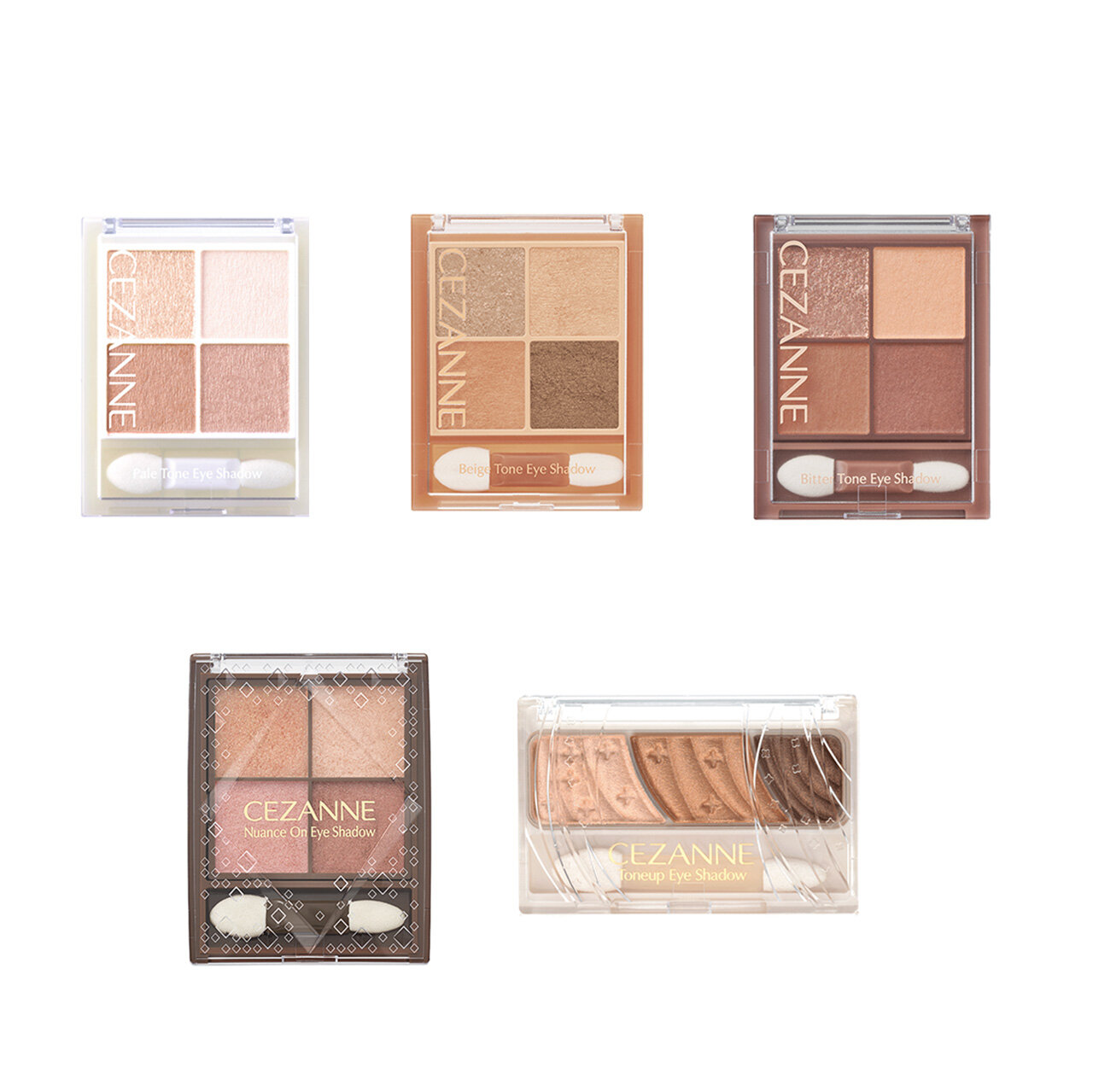 セザンヌ　アイシャドウパレット　人気色ランキング