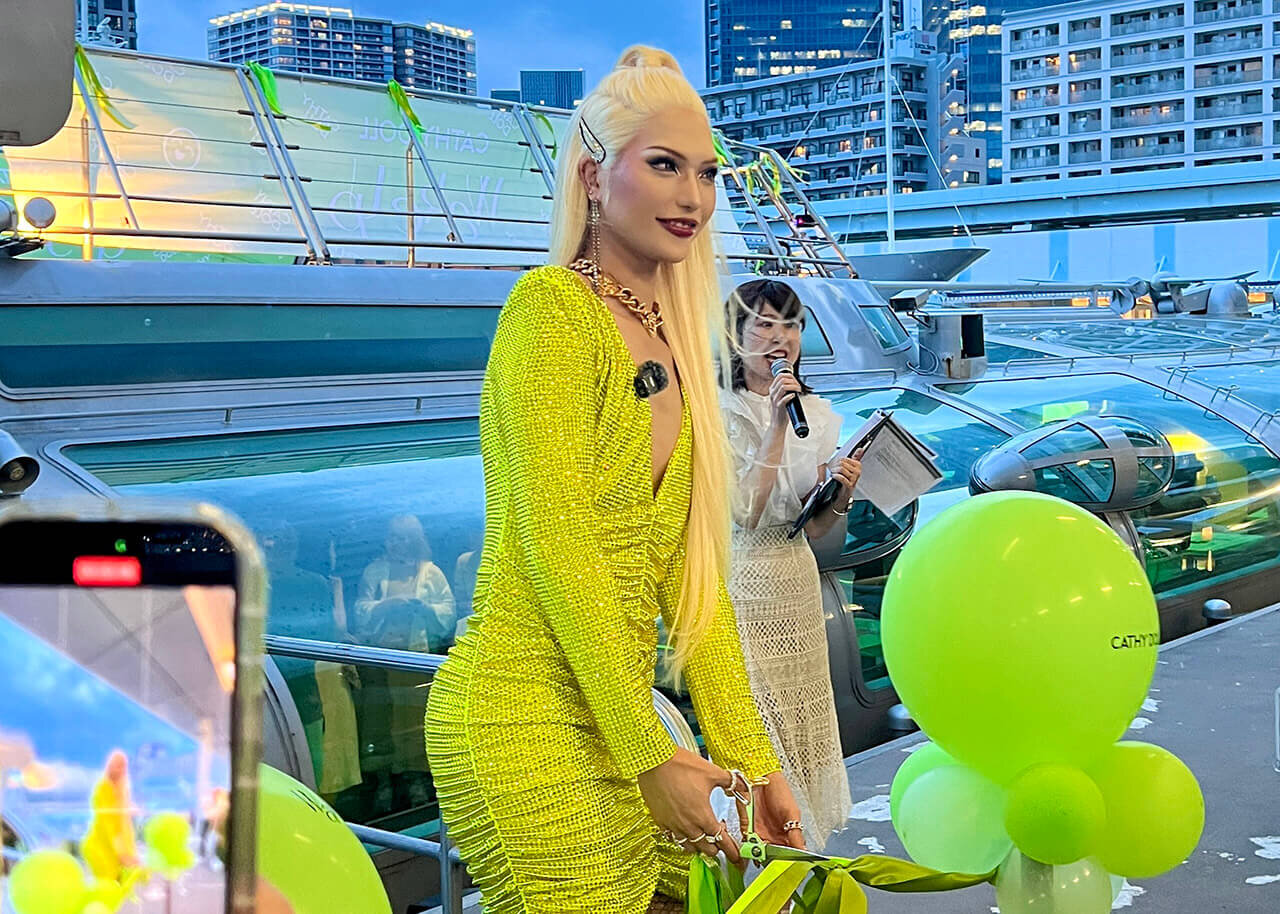 キャシードール　Cathy Doll　ウェイクアップマスカラ 発表会