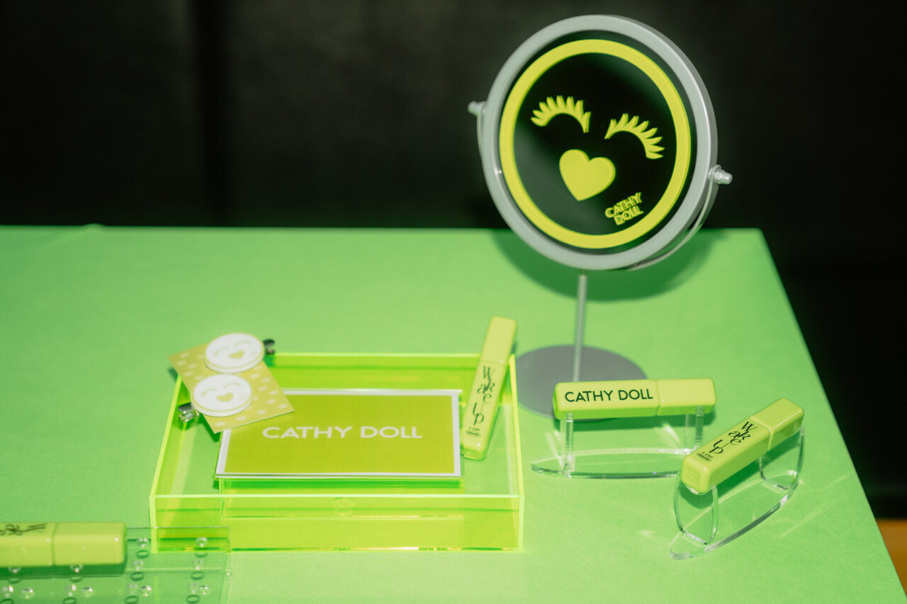 キャシードール　Cathy Doll　ウェイクアップマスカラ 発表会