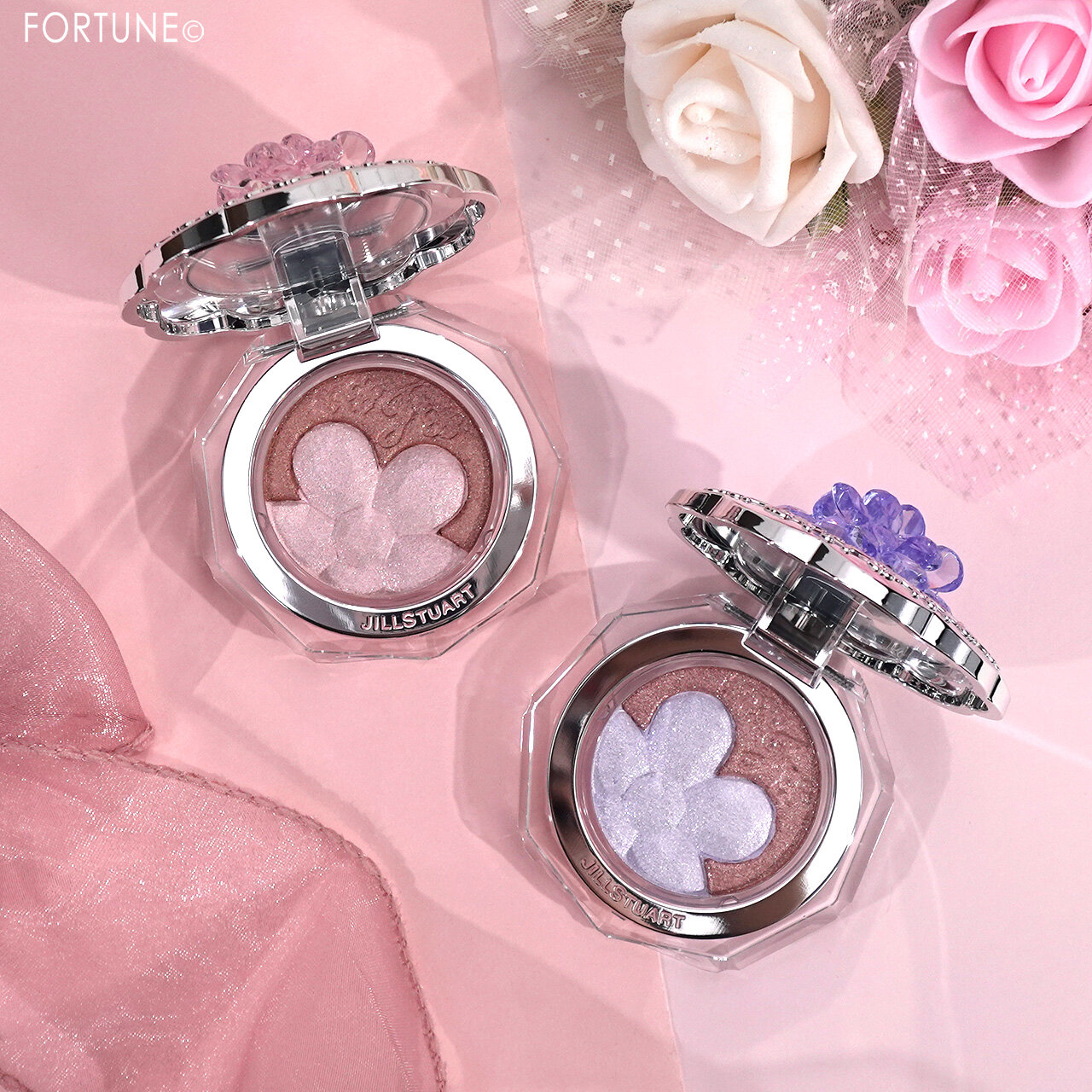 JILL STUART Beauty（ジルスチュアート ビューティ）　2024年秋新作コスメ　『ジルスチュアート　クリスタルブルーム　ペタルクチュールアイズ デュオ』