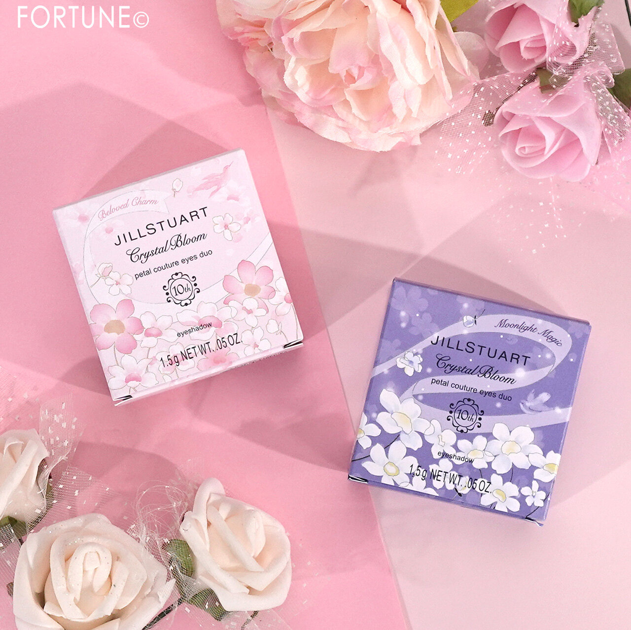 JILL STUART Beauty（ジルスチュアート ビューティ）　『ジルスチュアート　クリスタルブルーム　ペタルクチュールアイズ デュオ』