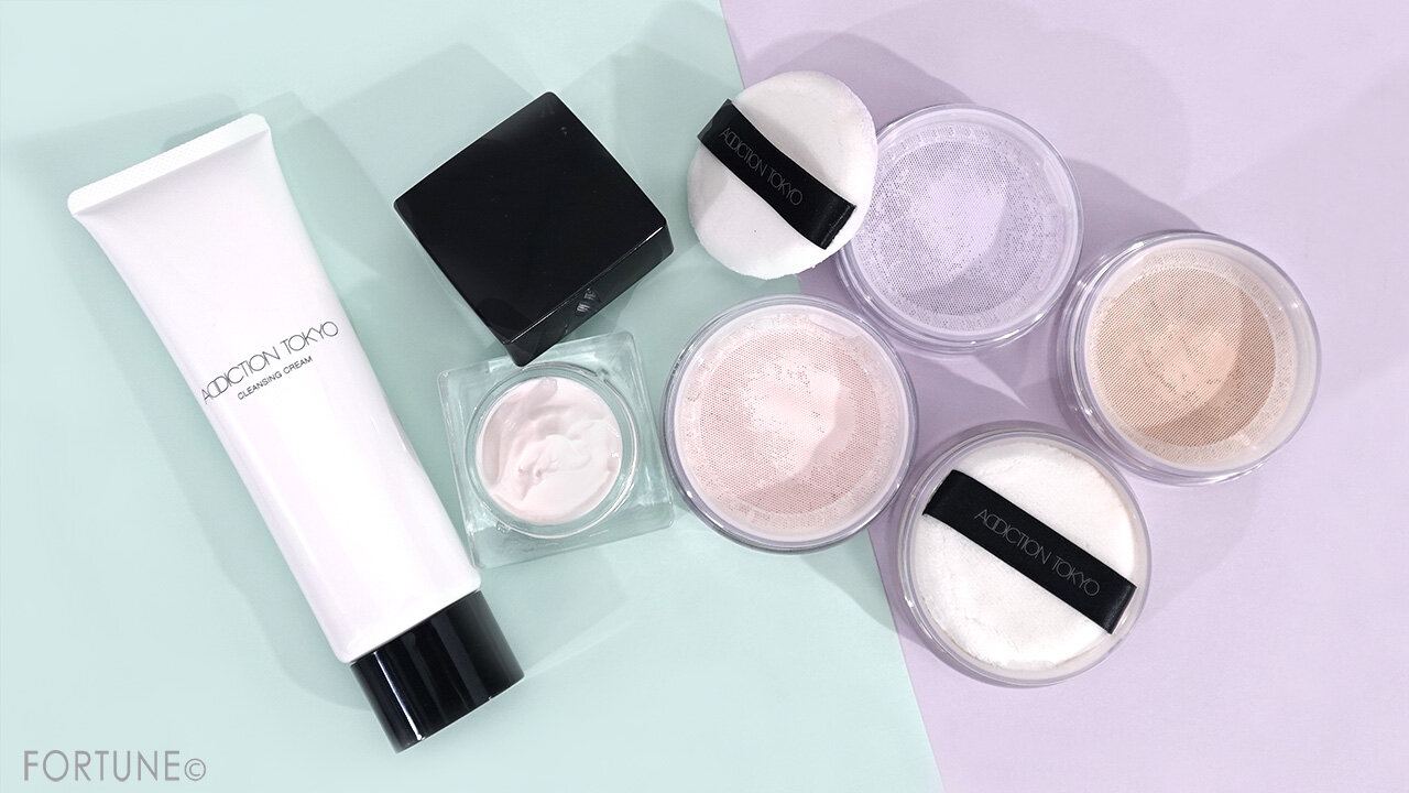 ADDICTION（アディクション）　2024年秋新作コスメ　『アディクション　インビジブル　エッセンス　ルースパウダー　グロウ ＋』『アディクション　インビジブル　エッセンス　ルースパウダー　トランスルーセント ＋』　『アディクション　クレンジングクリーム』　『アディクション　デイクリーム』　