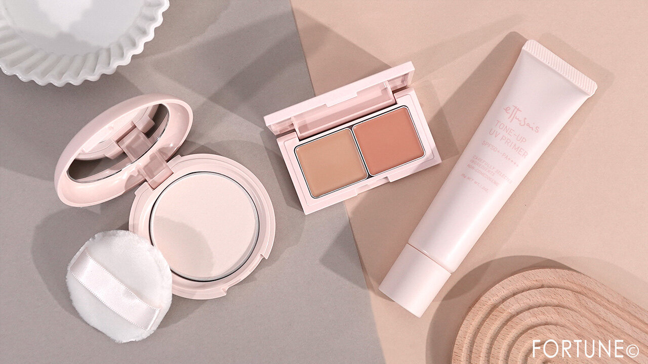 ettusais（エテュセ）　2024年秋新作コスメ　『エテュセ　トーンアップ UVプライマー』　『エテュセ　スキンフィット カバーコンシーラー』　『エテュセ　スキンケアパウダー （プレスト）』　