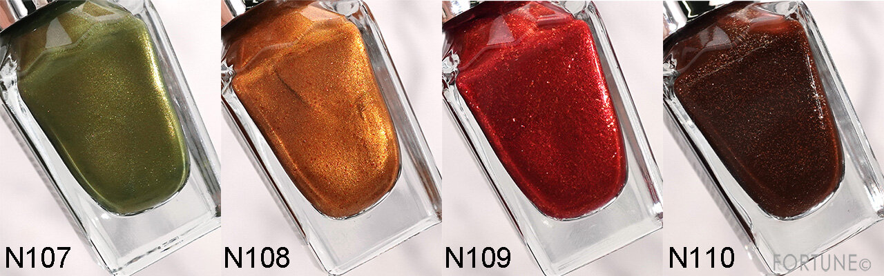 CANMAKE（キャンメイク）　『カラフルネイルズ』　 N107　N108　N109　N110