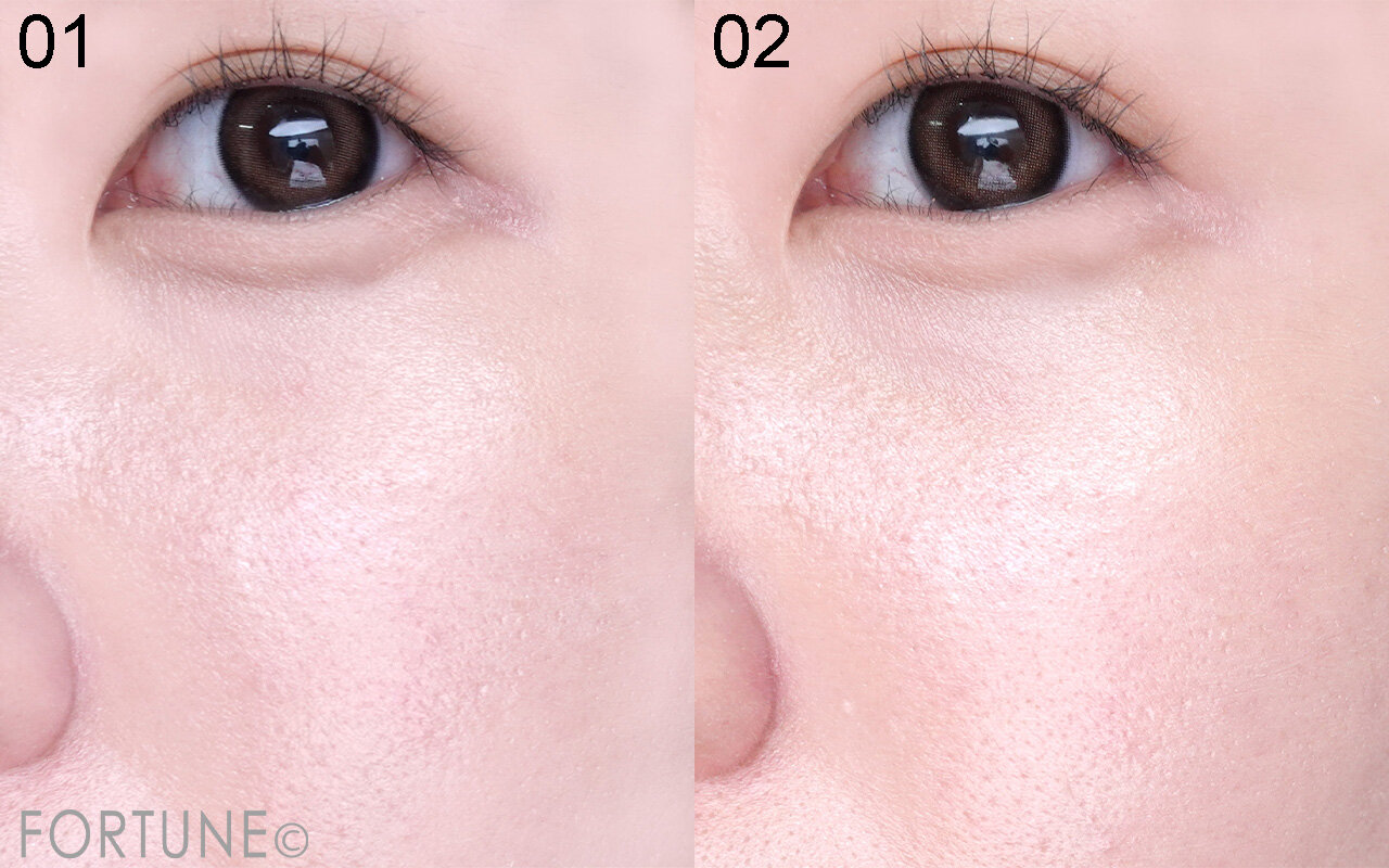 CANMAKE（キャンメイク）　『モイストプリズムプライマー』　01　02