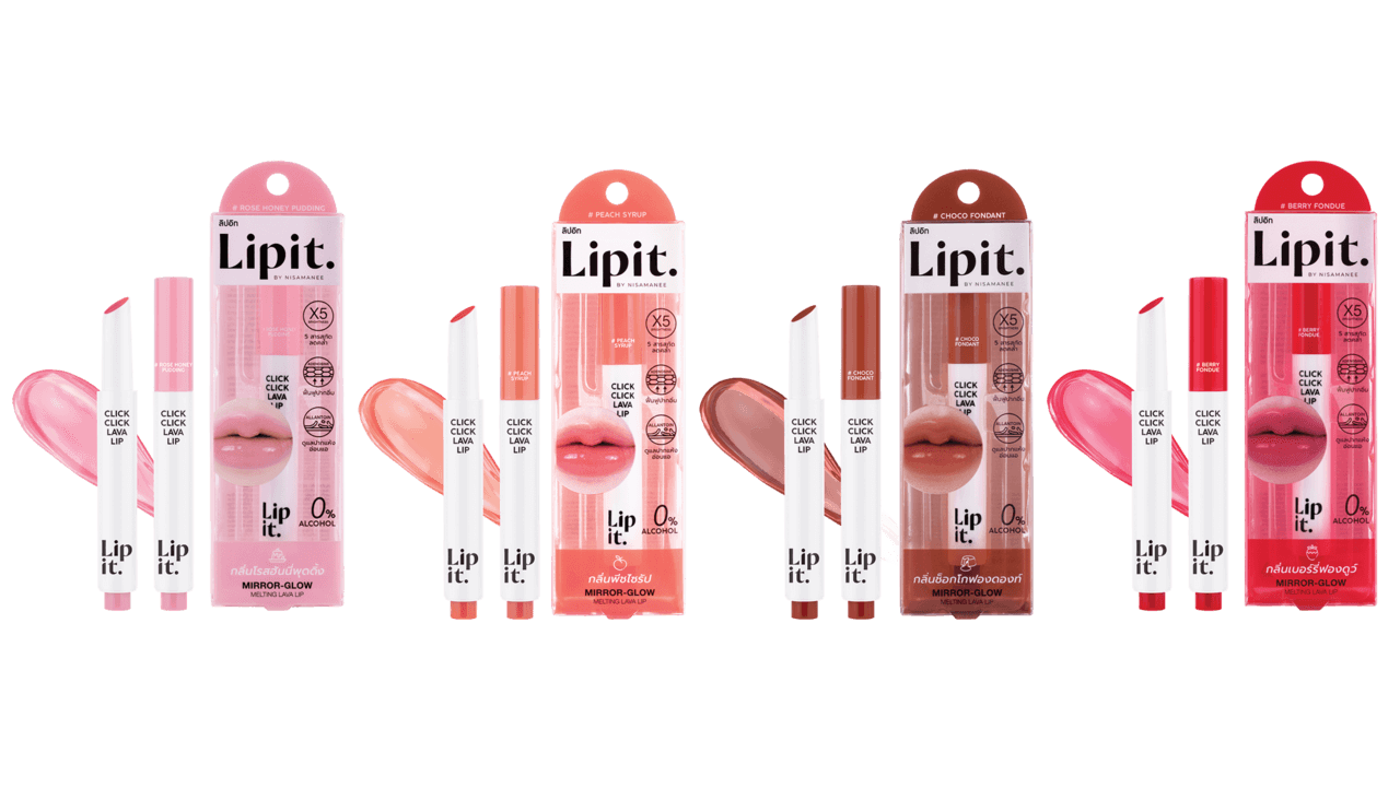 タイコスメ Lipit.（リップイット）クリッククリック ラバリップ