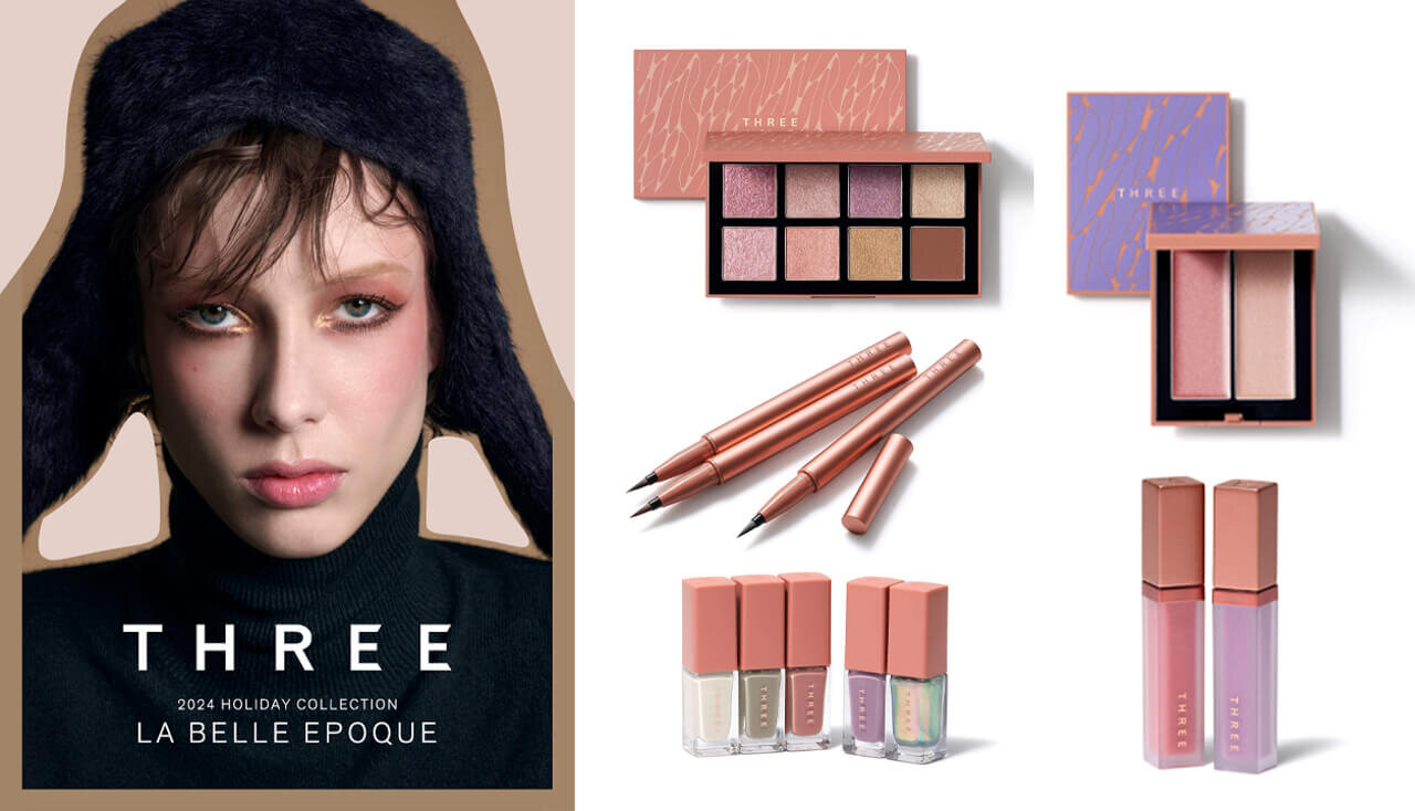 THREE（スリー）｜2024 ホリデーコレクション（10/30発売）