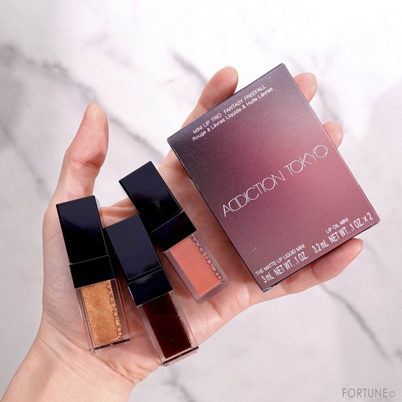 ADDICTION（アディクション）　ミニ リップ トリオ ファンタジー フリーフォール　102 Floating Free