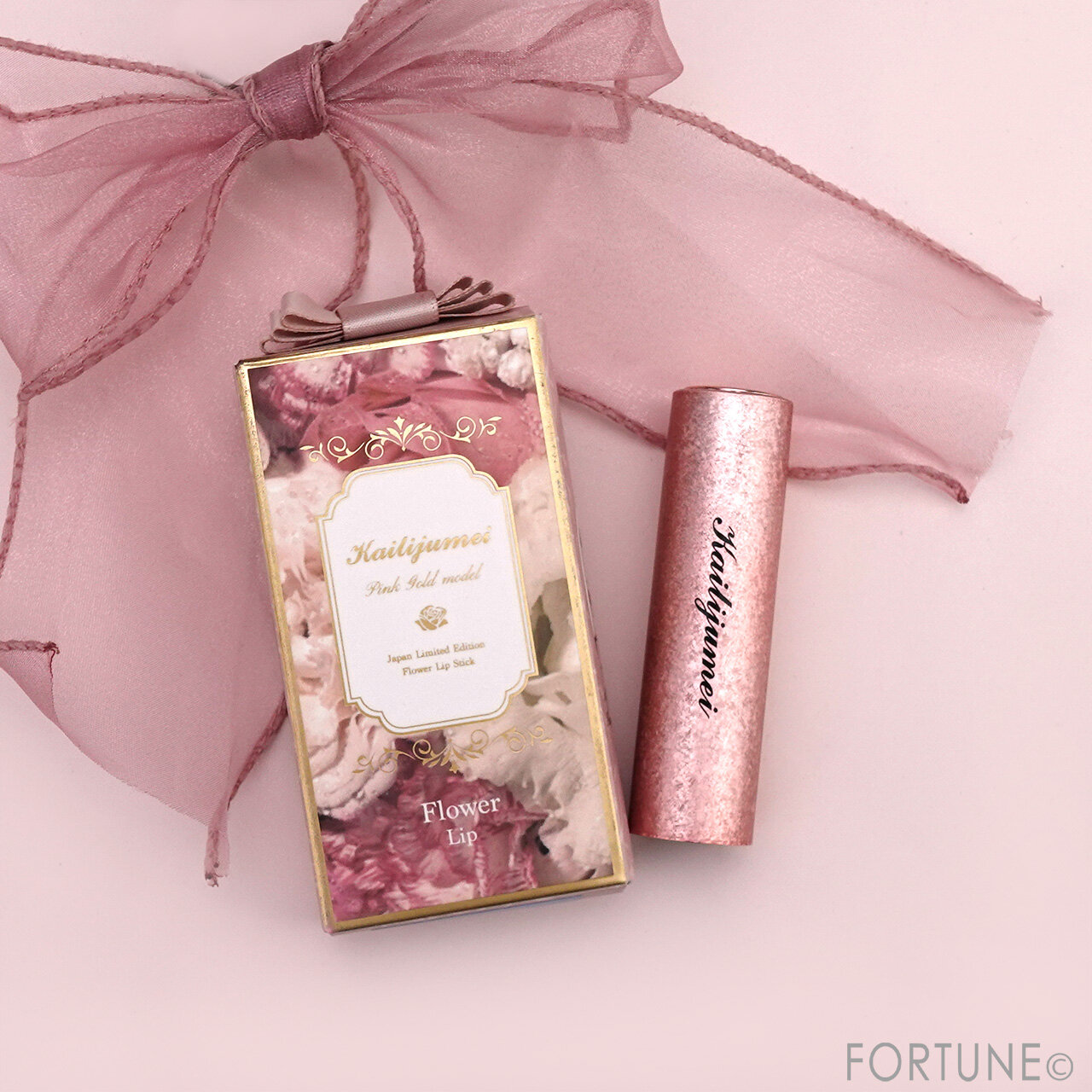 Kailijumei（カイリジュメイ）　2024年クリスマスコスメ　『Kailijumei　フラワーリップ クリアタイプ』　