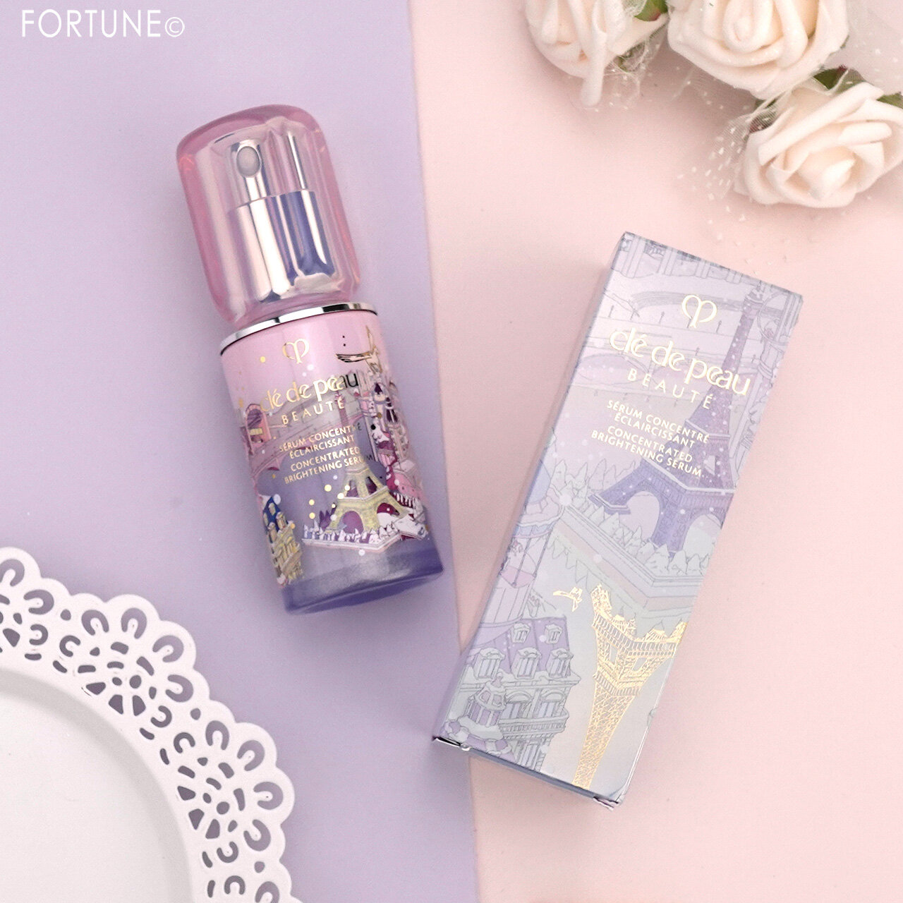 Clé de Peau Beauté（クレ・ド・ポー ボーテ） 　2024年クリスマスコフレ　　クレ・ド・ポーボーテ セラムコンサントレエクレルシサンn