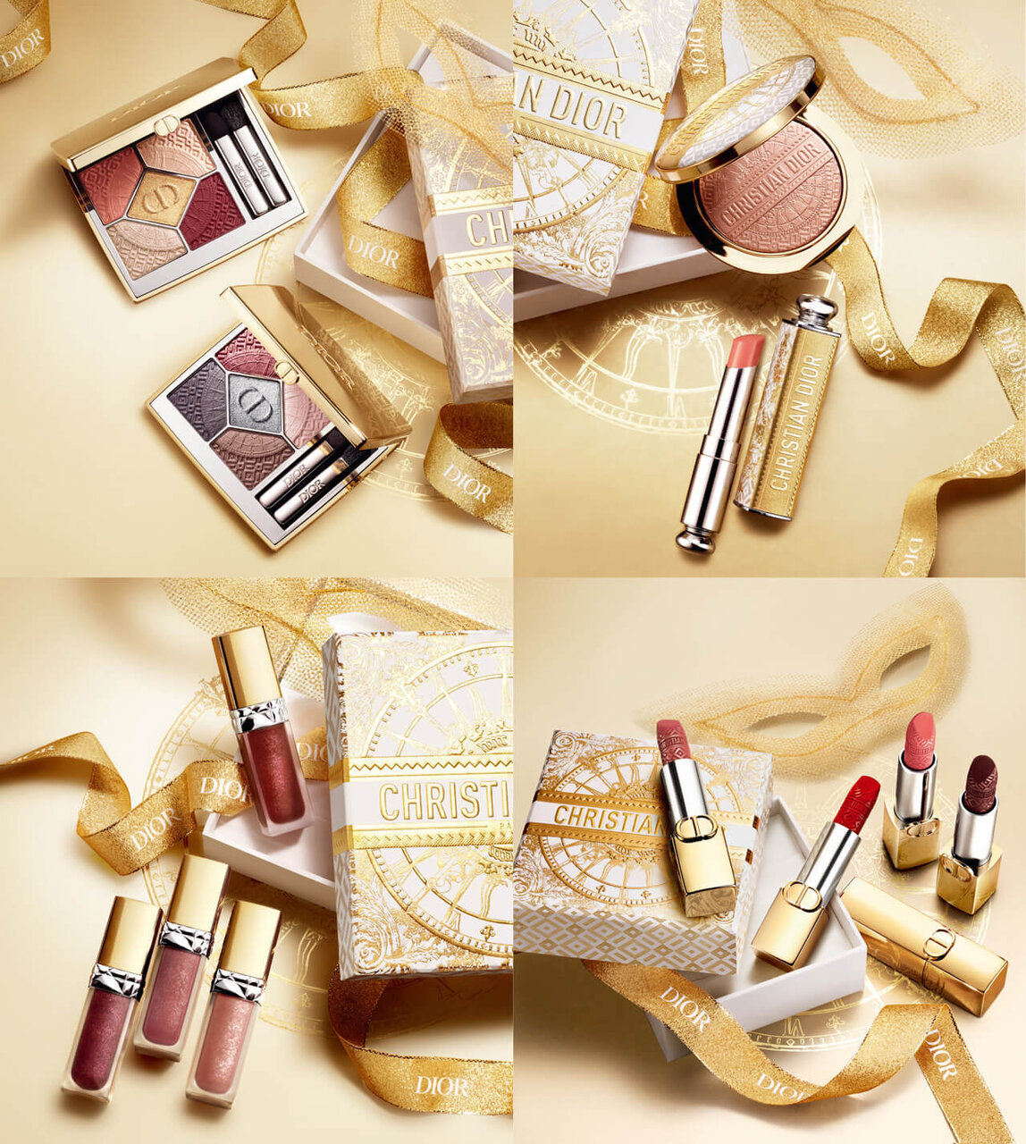 DIOR（ディオール）｜クリスマス コレクション 2024＜黄金の舞踏会＞（11/1発売）