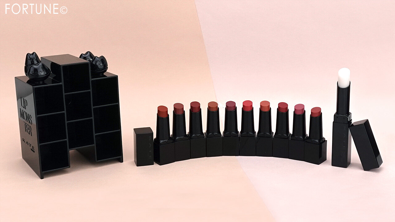 KATE（ケイト）　2024年冬新作コスメ　『ケイト　リプモンハウス限定セット』　『ケイト　マットマキシマイザー』