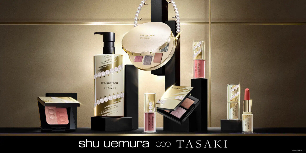shu uemura（シュウウエムラ）　クリスマスコフレ2024 　TASAKI（タサキ）コラボ