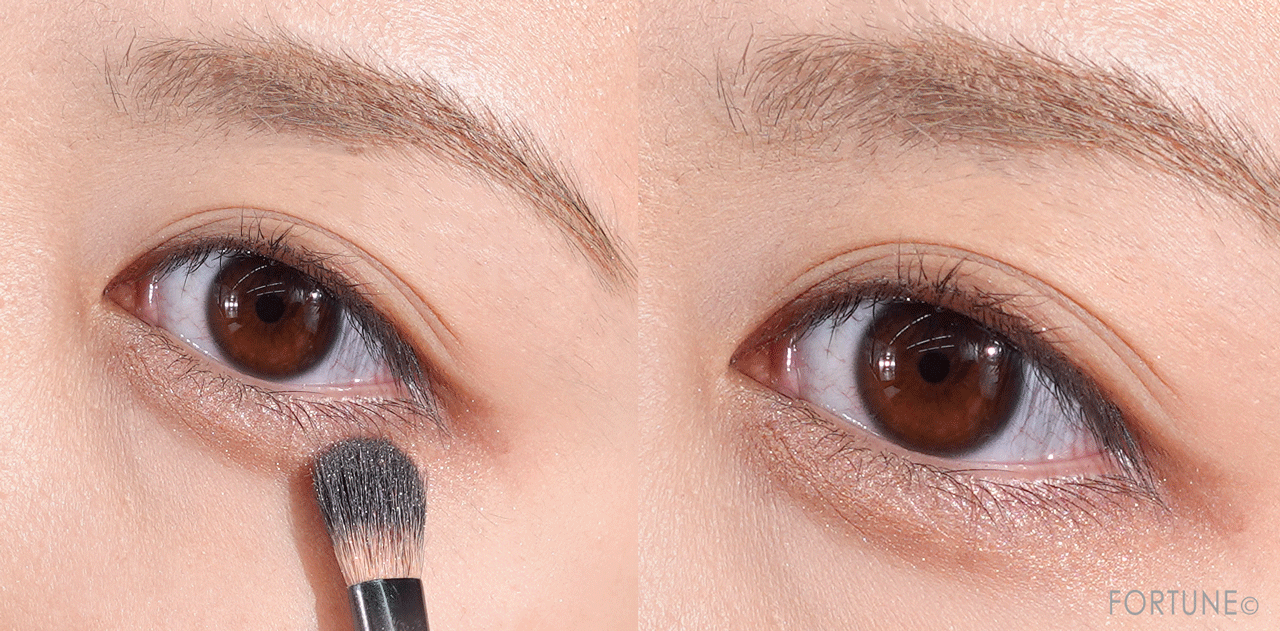 涙袋の作り方　涙袋メイク