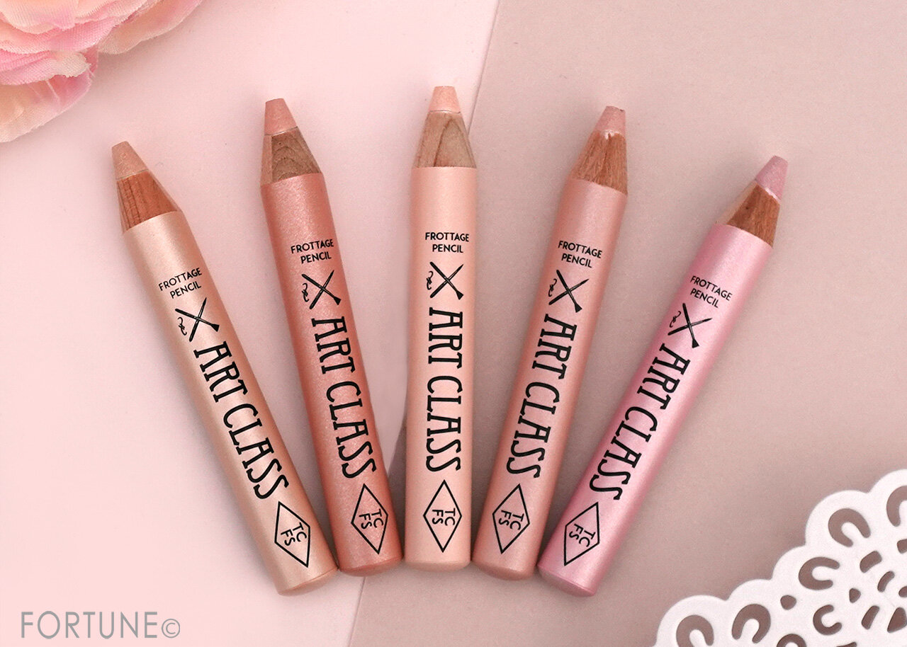 too cool for school（トゥークールフォースクール）　2024年冬新作コスメ　『アートクラス フロッタージュペンシル』　
