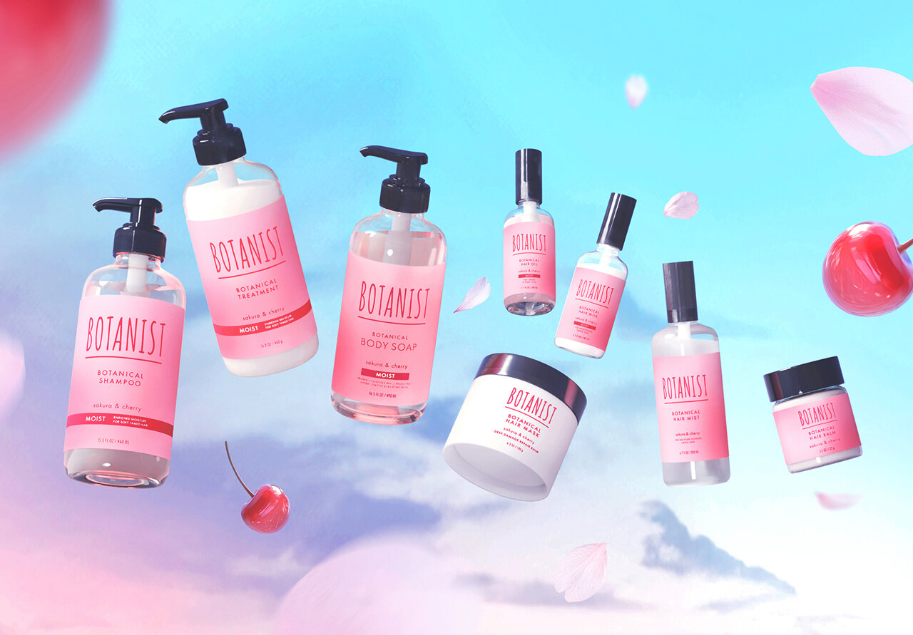 BOTANIST（ボタニスト）｜フレグランスコレクションシリーズ サクラ＆チェリーの⾹り