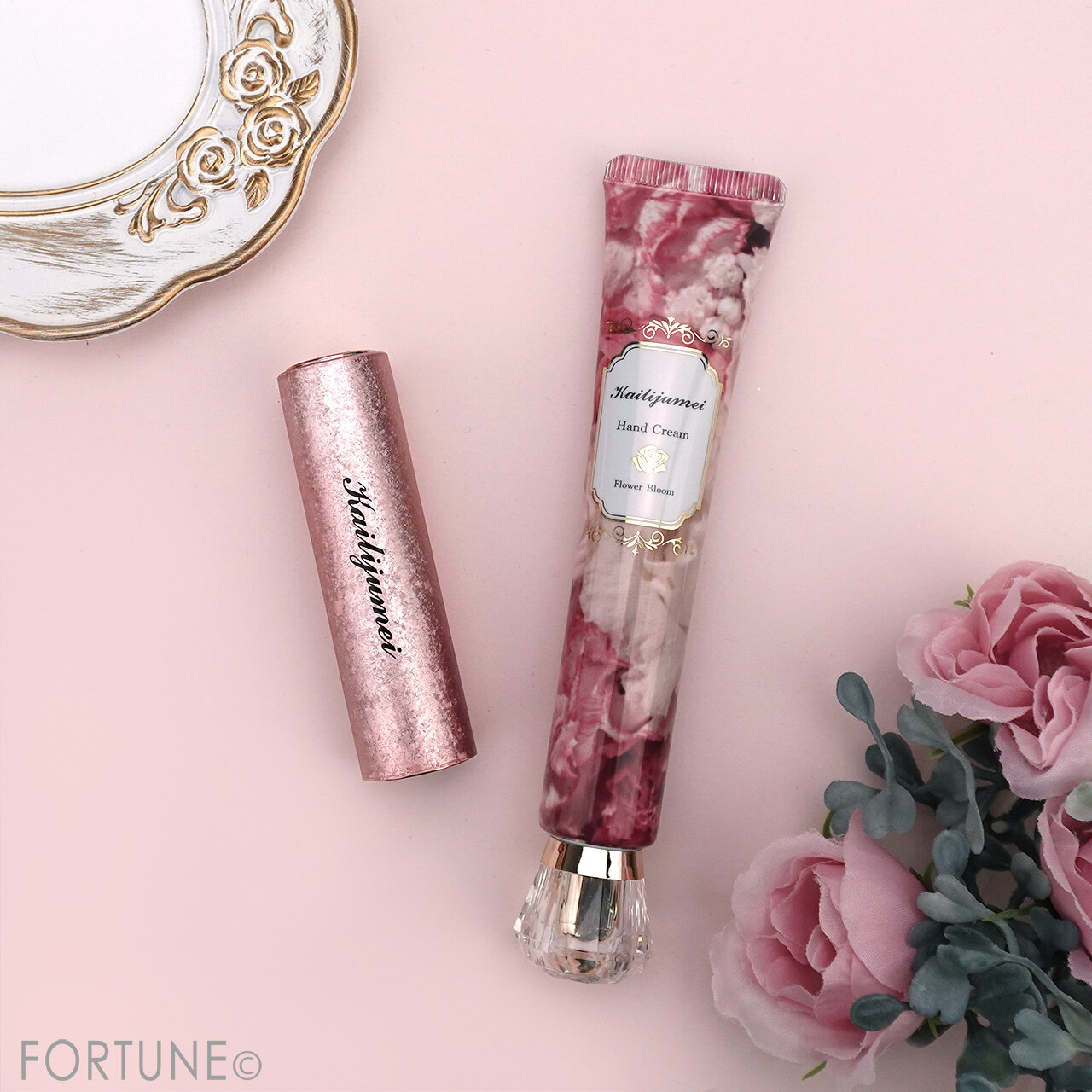 Kailijumei（カイリジュメイ）　フラワーリップ クリアタイプ＆ハンドクリーム キット