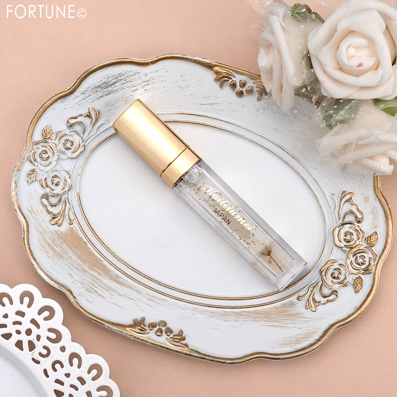 Kailijumei（カイリジュメイ）　フルールロココシリーズ フラワーリップ＆リップエッセンスキット　『Kailijumei　フラワーリップエッセンス』