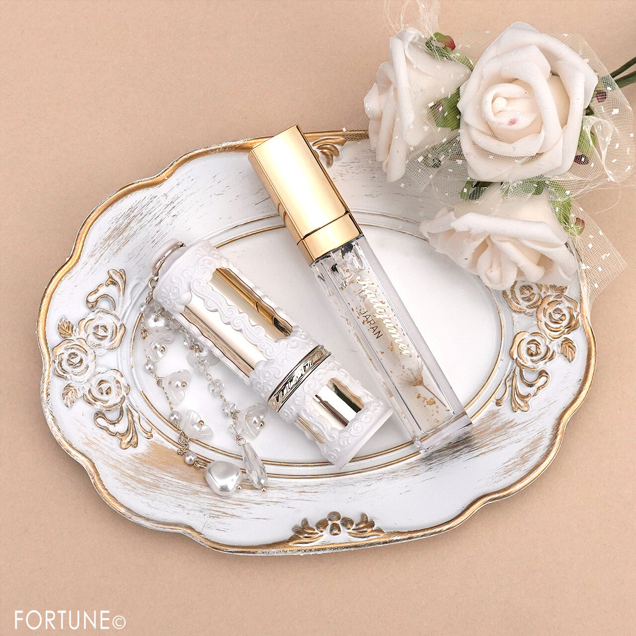 Kailijumei（カイリジュメイ）　フルールロココシリーズ フラワーリップ＆リップエッセンスキット