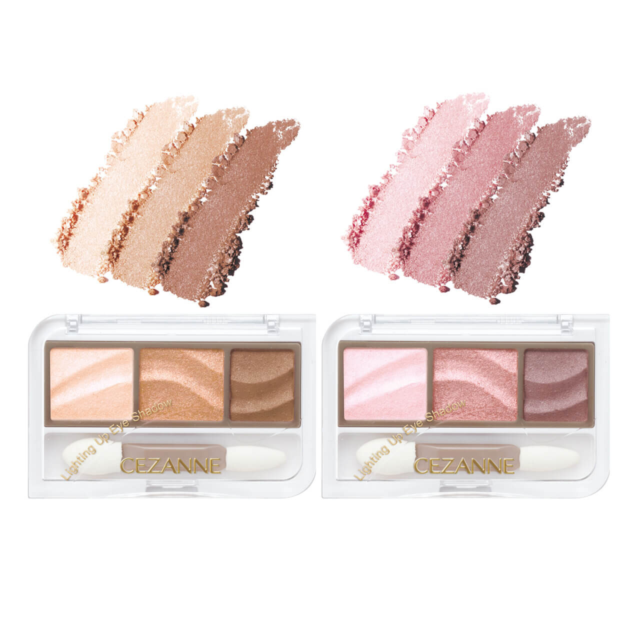 CEZANNE（セザンヌ） 　『セザンヌ　ライティングアップアイシャドウ』　01　02