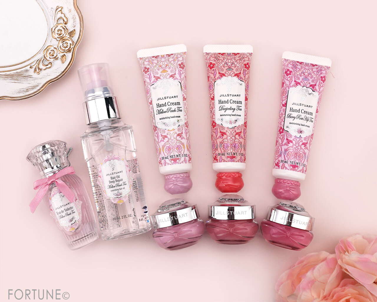 JILLSTUART Beauty（ジルスチュアート ビューティ）　2025年春新作コスメ　紅茶の香りのギフトコレクション