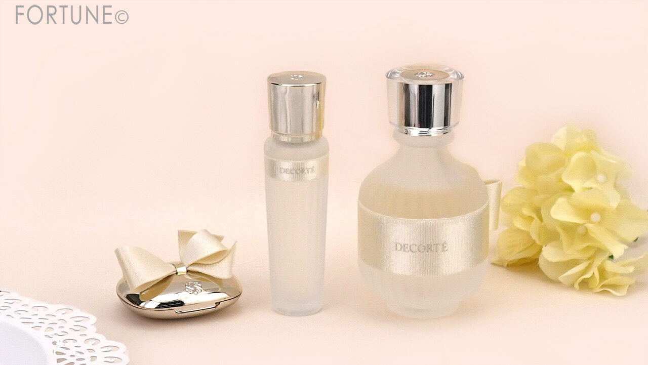 DECORTÉ（コスメデコルテ）　2025年春新作コスメ　『コスメデコルテ　キモノ ミモザ オードトワレ』　『コスメデコルテ　キモノ ミモザ　ソリッドパフューム』