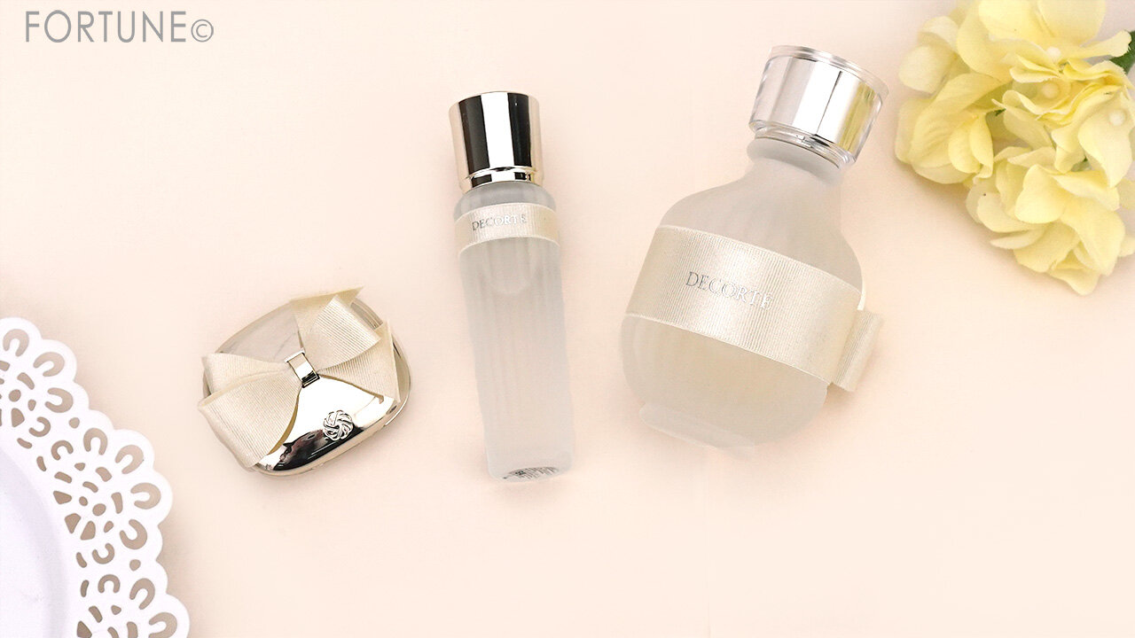 DECORTÉ（コスメデコルテ）　2025年春新作コスメ　『コスメデコルテ　キモノ ミモザ オードトワレ』　『コスメデコルテ　キモノ ミモザ　ソリッドパフューム』