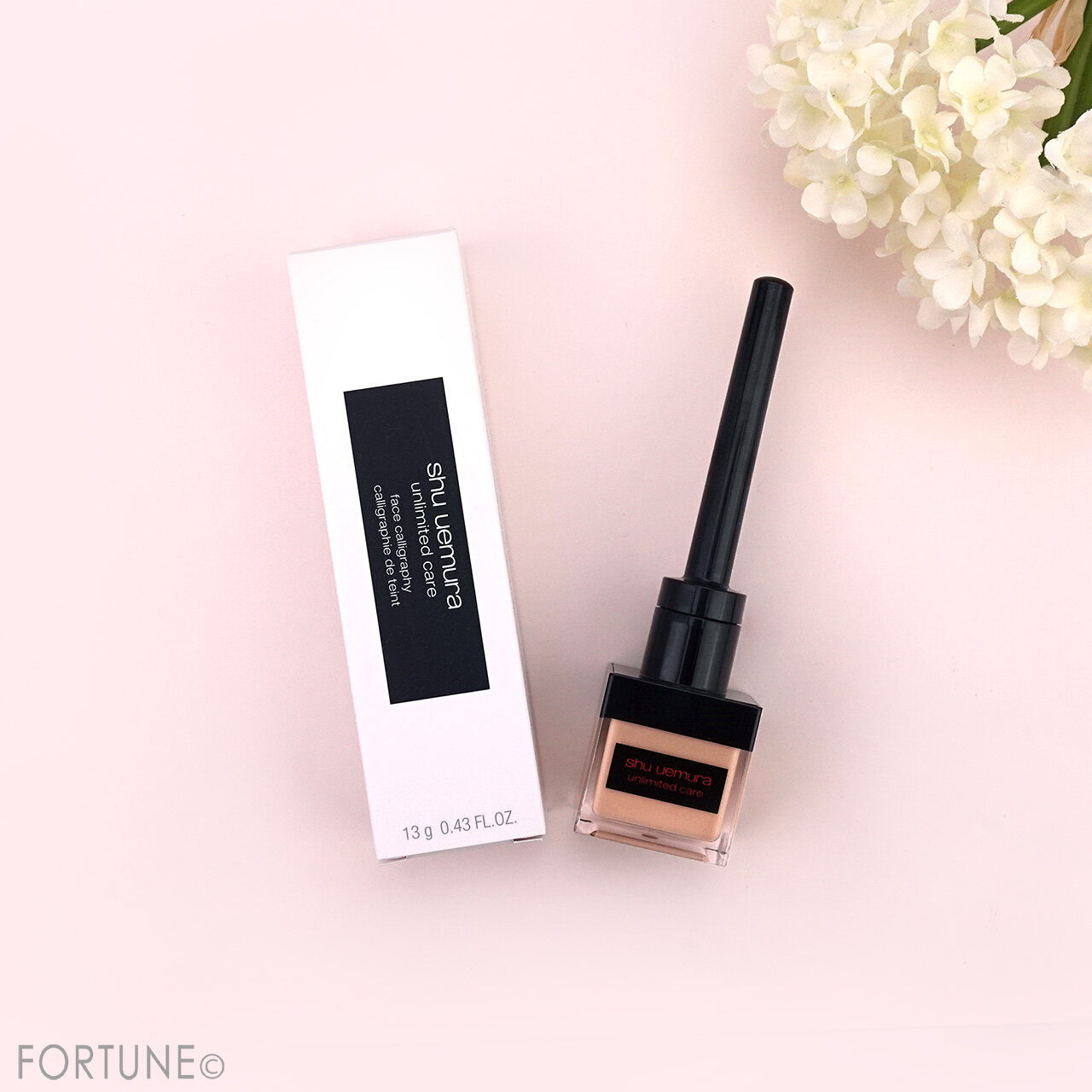 shu uemura（シュウ ウエムラ）　『アンリミテッド ケア フェイス カリグラフィー』