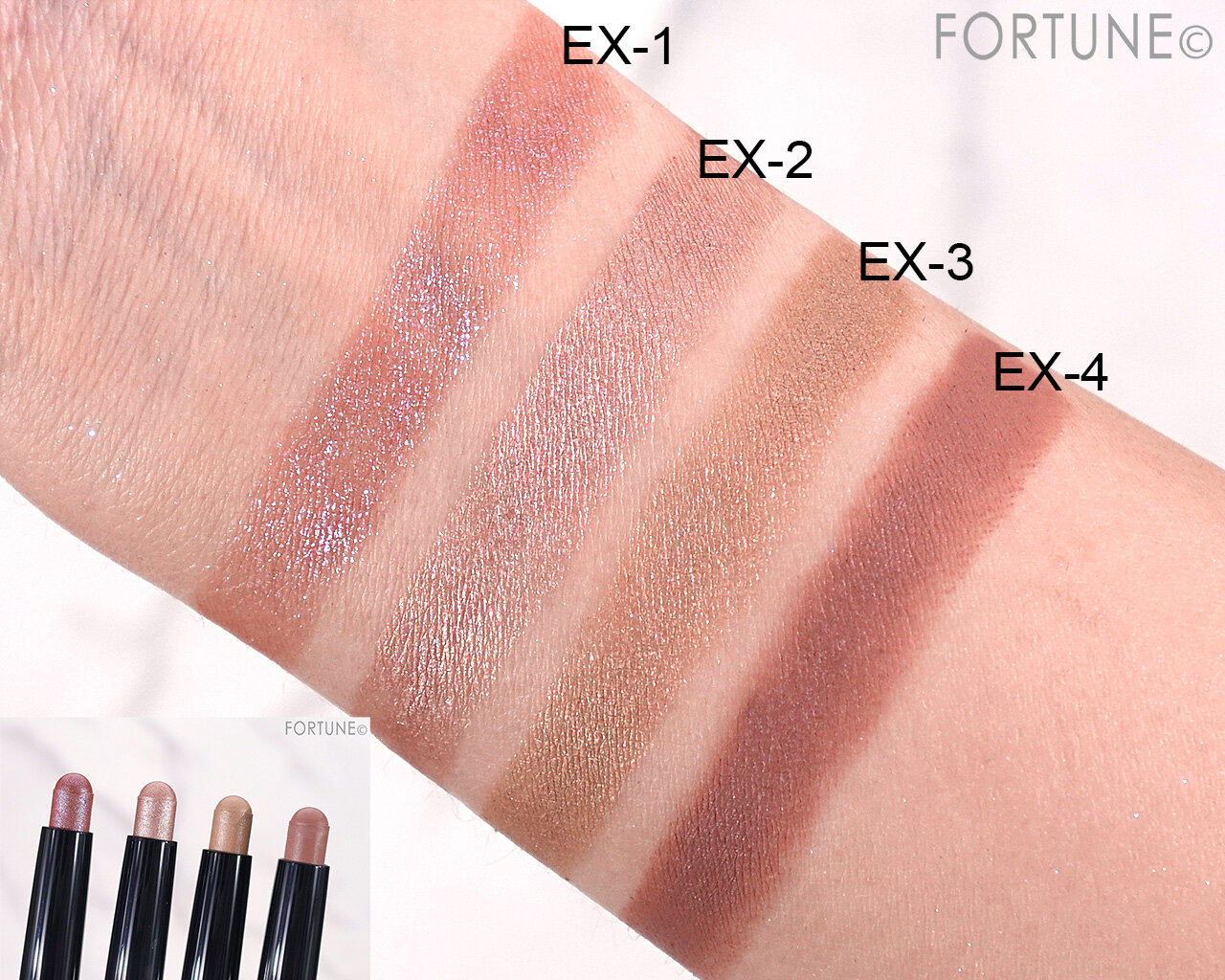 KATE（ケイト）　2025年春新作コスメ　『ケイト　マグネットスティックシャドウ』EX-1　EX-2　EX-3　EX-4