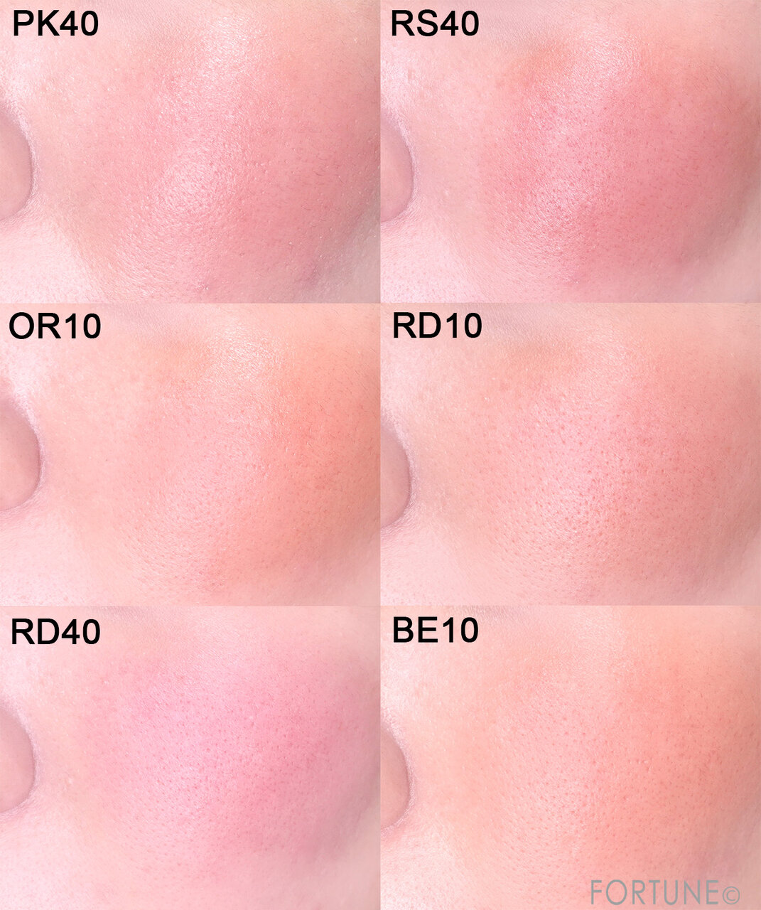 ちふれ　『ちふれ リップ ＆ チーク バーム』　PK40　RS40 　OR10　RD10　RD40　BE10　　