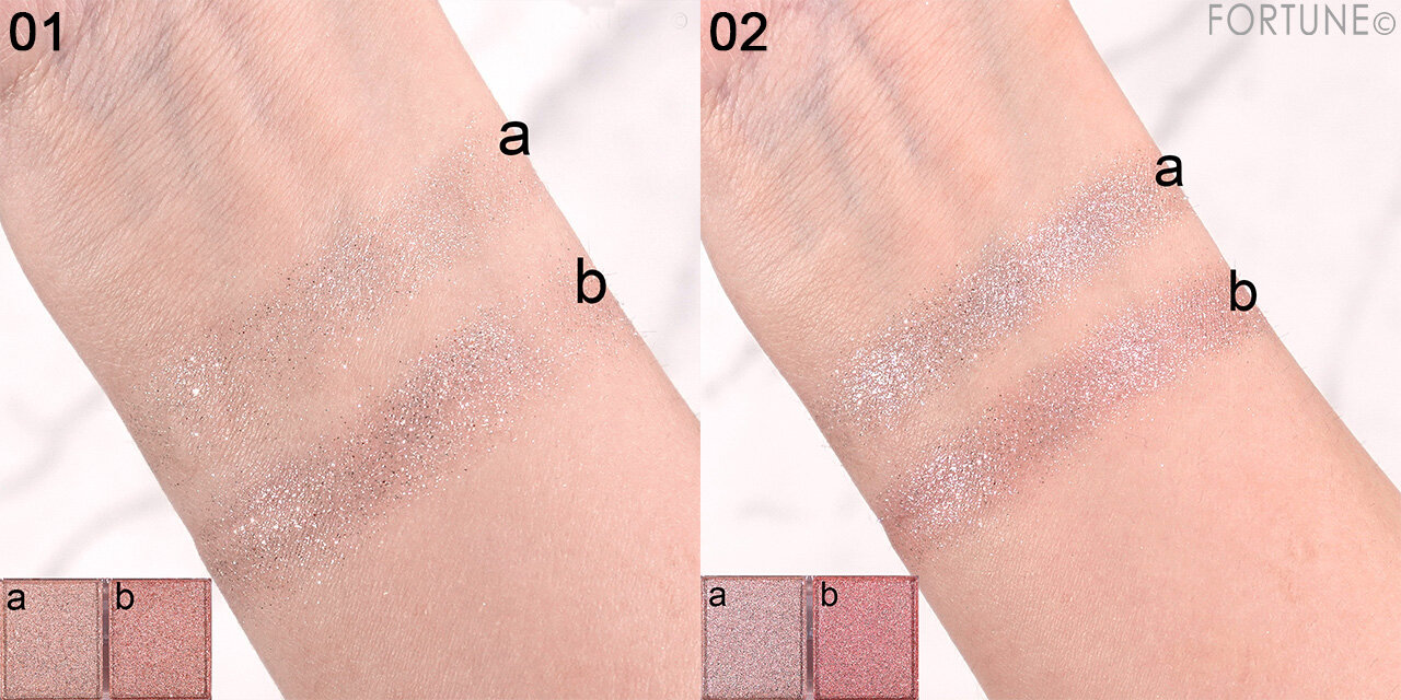 CANMAKE（キャンメイク）　キャンメイク　ラメマニア　01　02