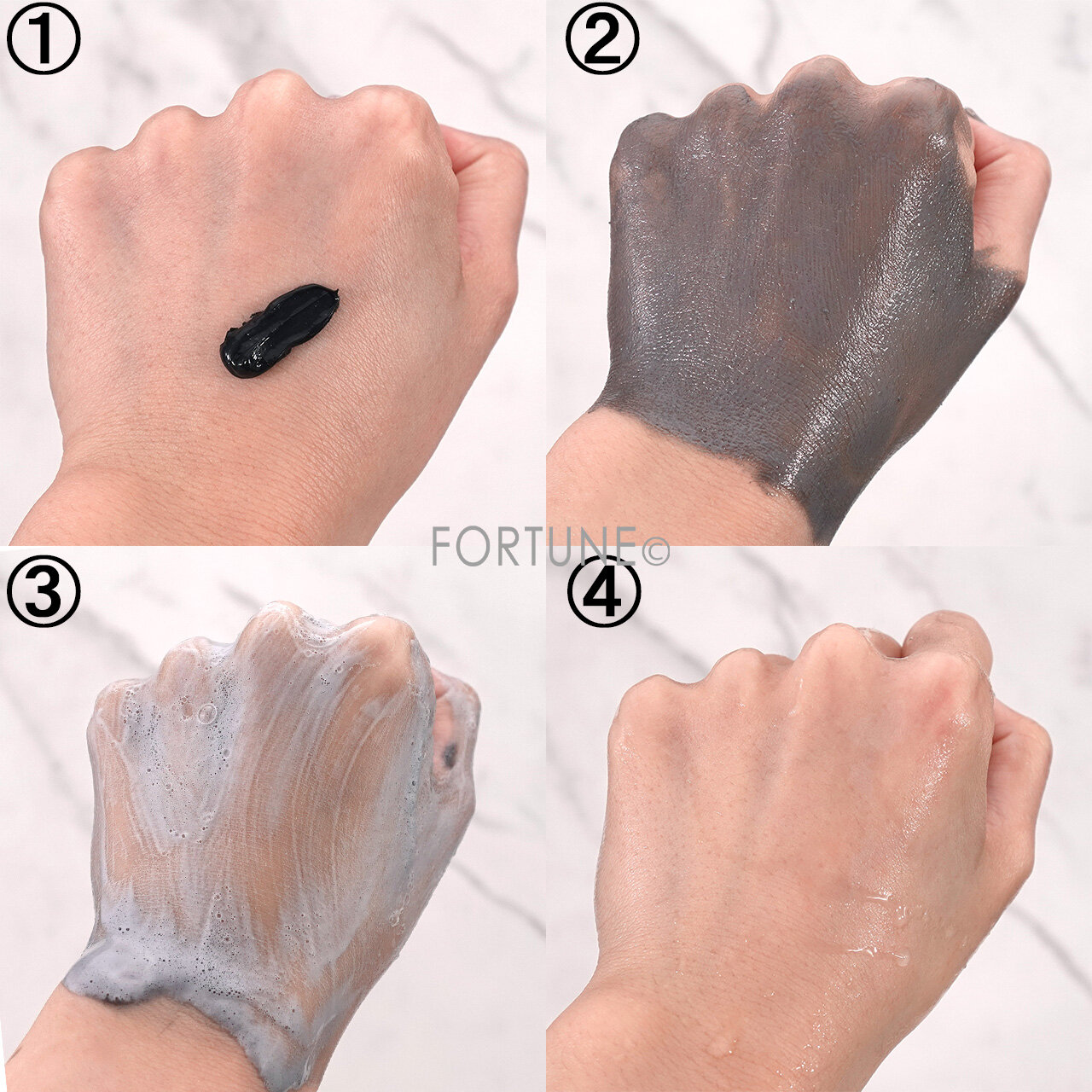 shu uemura（シュウ ウエムラ）　ブラック フレッシュ フォーミング マッド