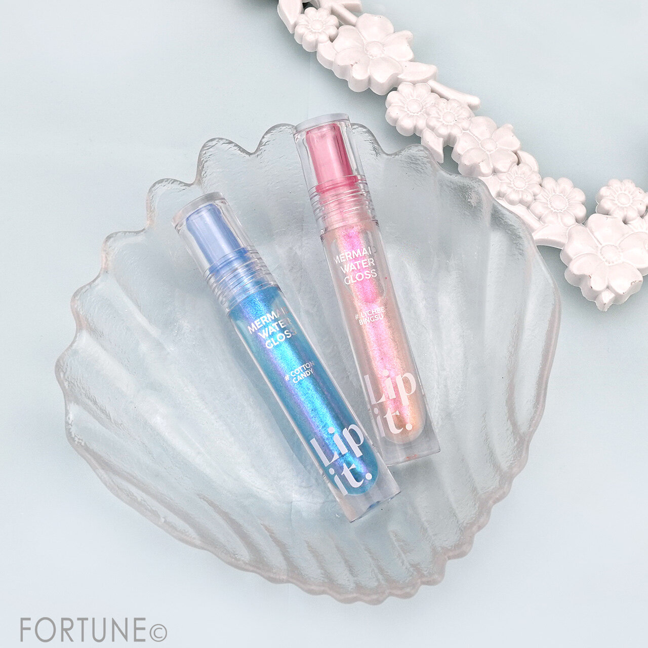 Lipit.（リップイット）　2025年夏新作コスメ　Lipit.　マーメイドウォーターグロス