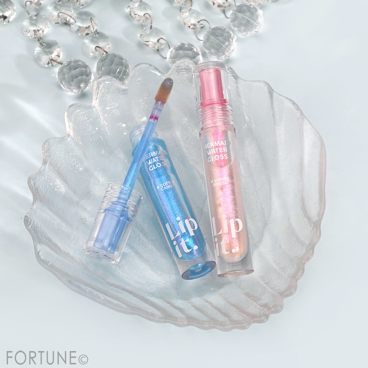Lipit.（リップイット）　2025年夏新作コスメ　Lipit.　マーメイドウォーターグロス