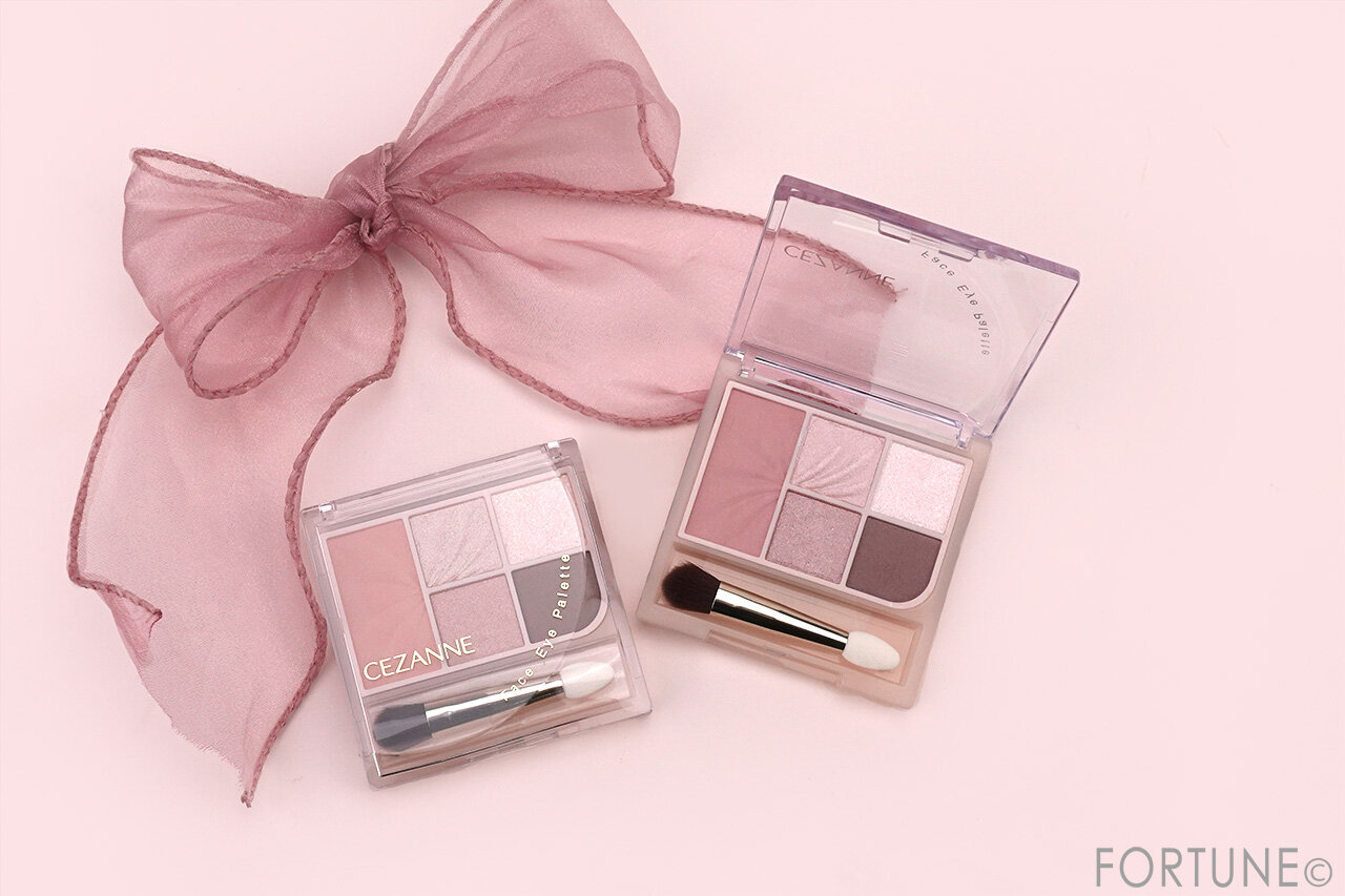 CEZANNE（セザンヌ）　2025年夏新作コスメ　『セザンヌ　フェイスアイパレット』　　