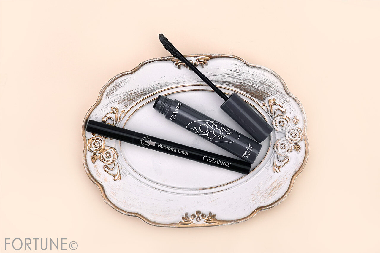 CEZANNE（セザンヌ）　2025年秋新作コスメ　『セザンヌ　グロウコートマスカラ』　『セザンヌ　ブレぴたライナー』 