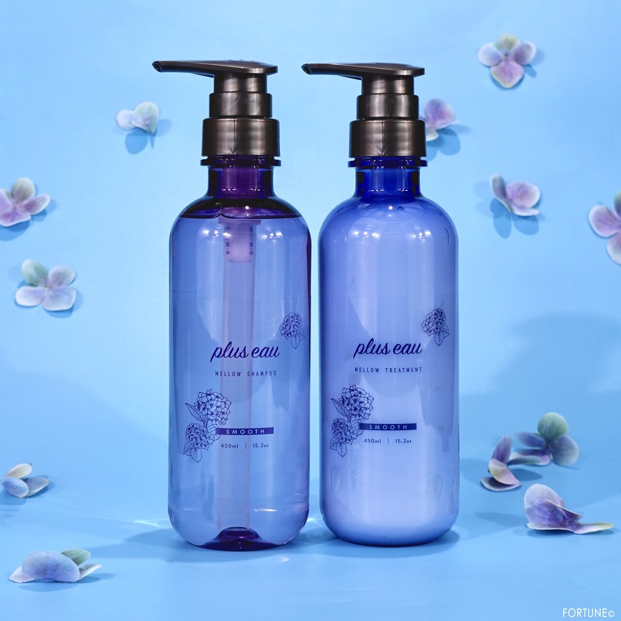 プリュスオー　メロウシャンプー＆トリートメント アジサイの香り