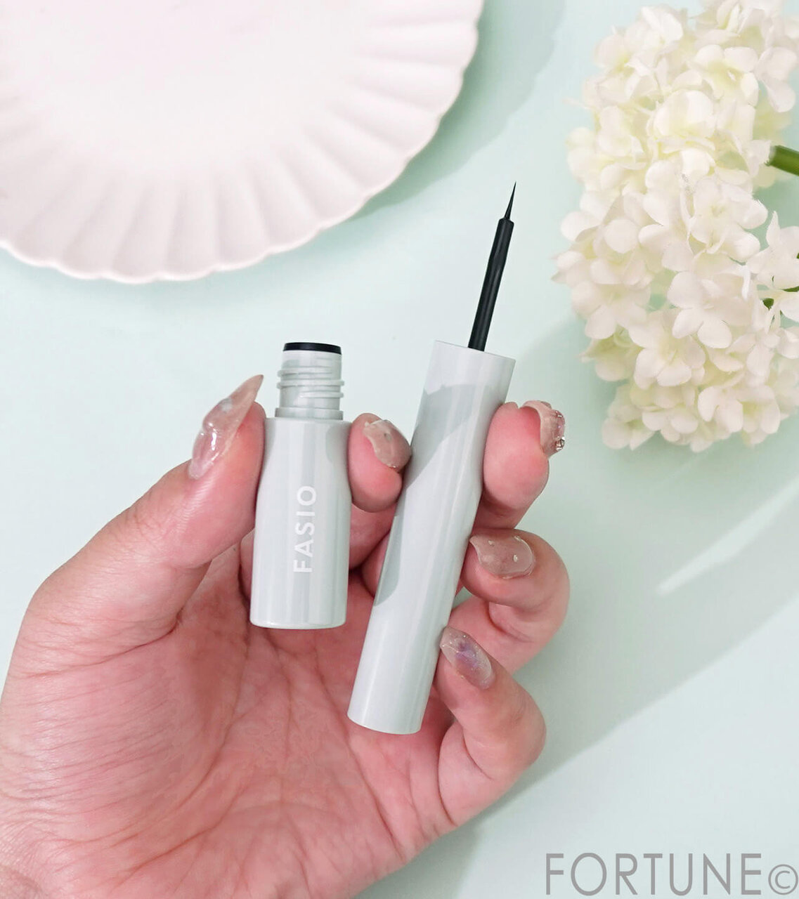 FASIO（ファシオ）　2025年秋新作コスメ　『ファシオ にじまない リキッド アイライナー』　