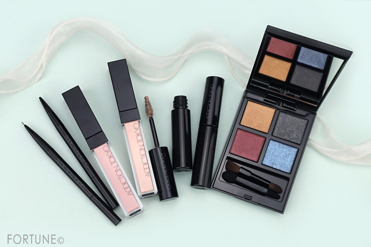 ADDICTION（アディクション）　2025年秋コスメ　『アディクション　リップ セラム ティント』　　『アディクション　アイブロウマスカラ カラーニュアンス』　『アディクション　ザ アイシャドウ パレット + 』　『アディクション　ザ アイブロウペンシル マイクロ』