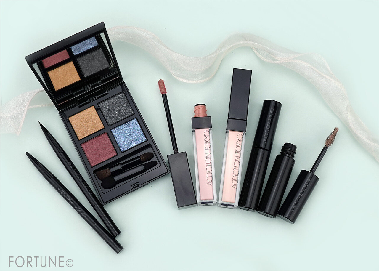 ADDICTION（アディクション）　2025年秋コスメ　『アディクション　リップ セラム ティント』　　『アディクション　アイブロウマスカラ カラーニュアンス』　『アディクション　ザ アイシャドウ パレット + 』　『アディクション　ザ アイブロウペンシル マイクロ』