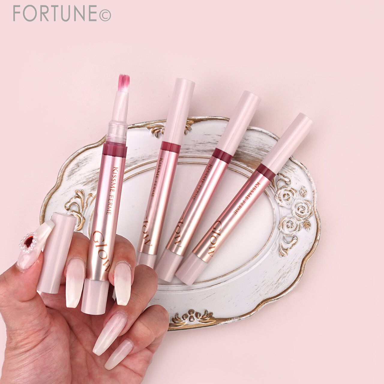 KISSME FERME（キスミー フェルム）　　2025年秋新作コスメ　『キスミー フェルム 紅筆リップグロウ』