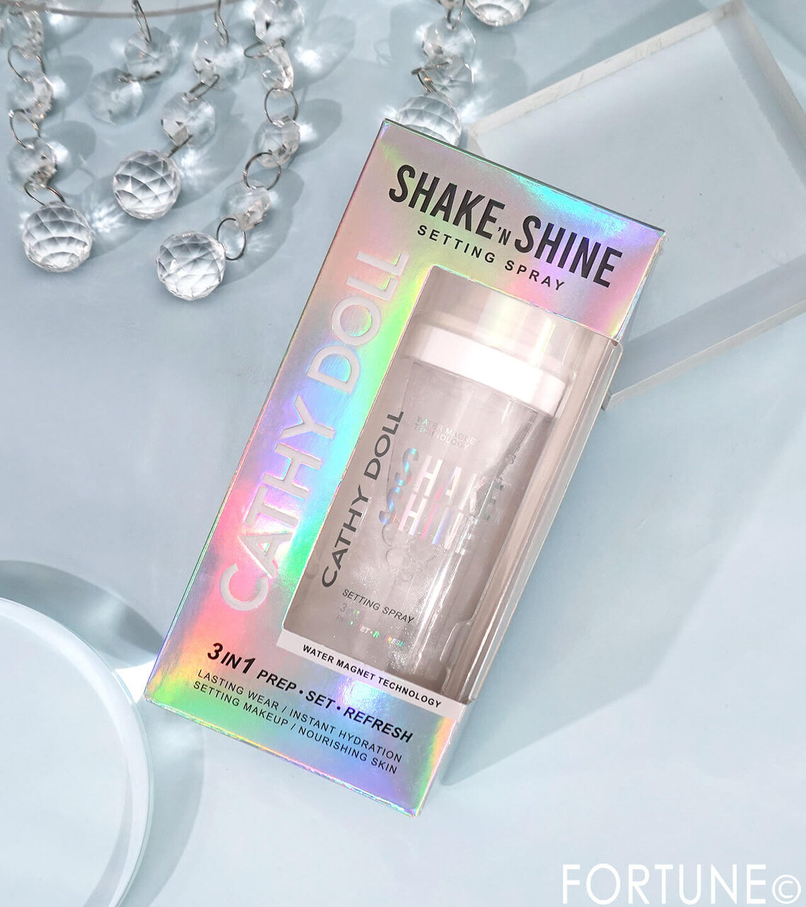 Cathy Doll（キャシードール）　シェイクシャインセッティングスプレー