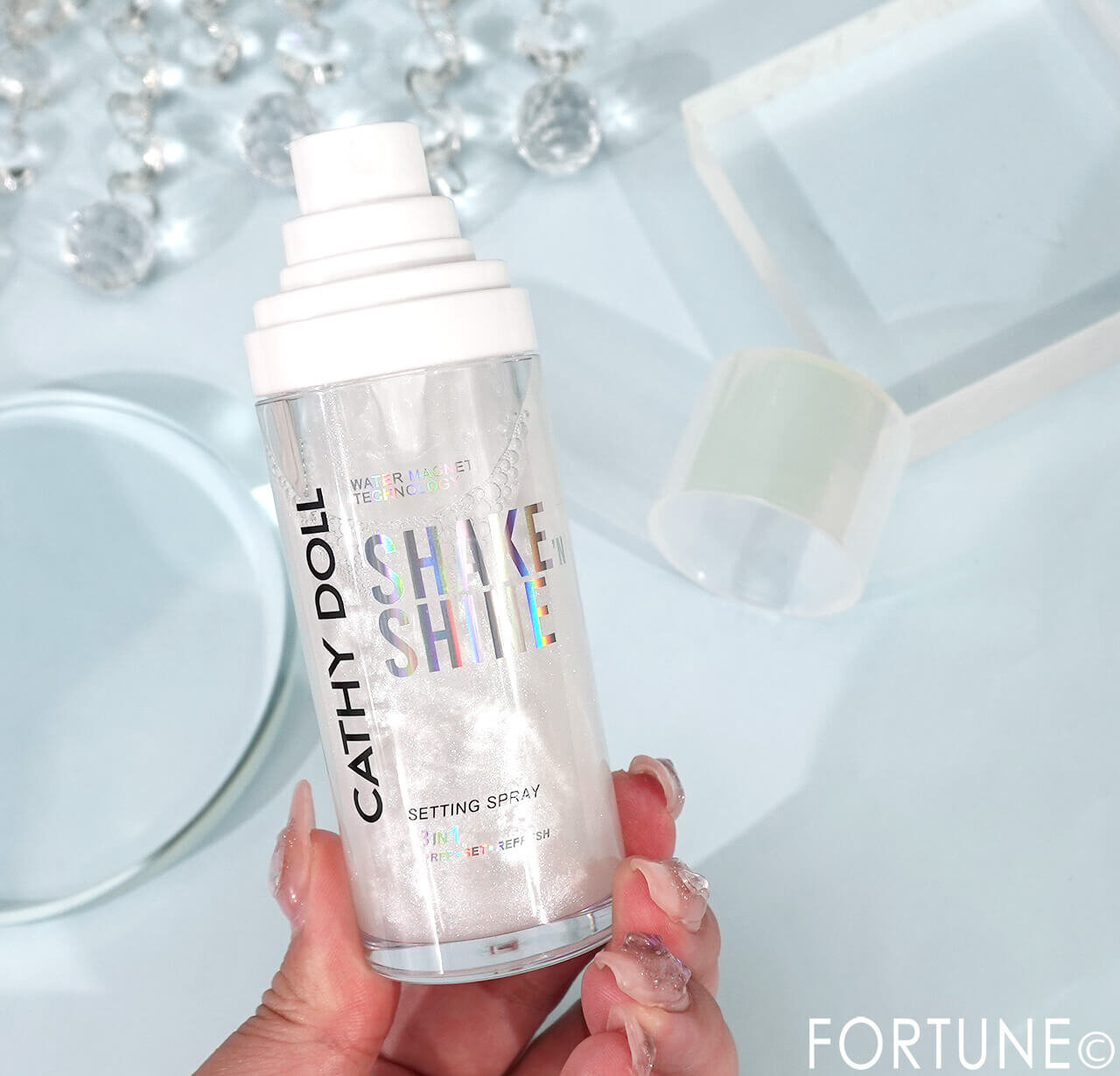 Cathy Doll（キャシードール）　シェイクシャインセッティングスプレー