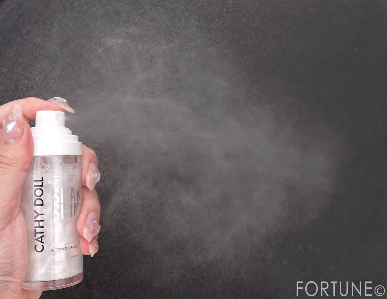 Cathy Doll（キャシードール）　シェイクシャインセッティングスプレー