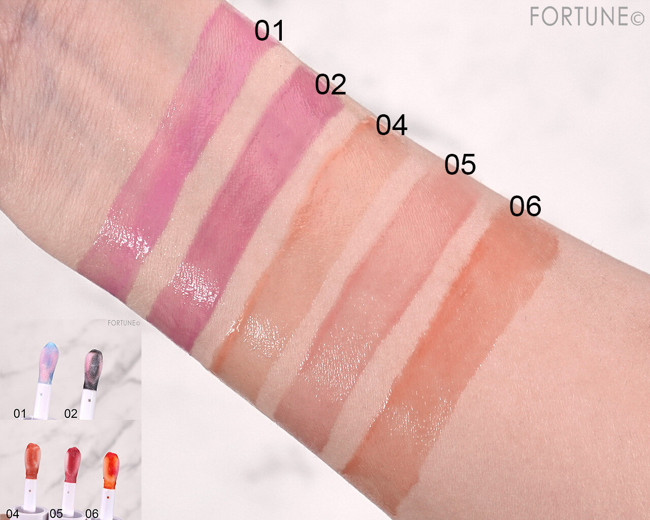 BabyBright（ベイビーブライト）　ヘルシースムージーリップ 01 02 04 05 06