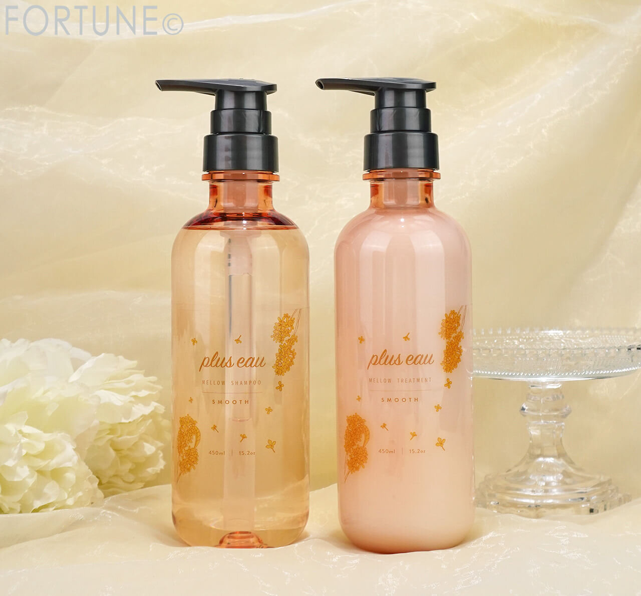 プリュスオー　メロウシャンプー＆トリートメント　キンモクセイ＆ティーの香り