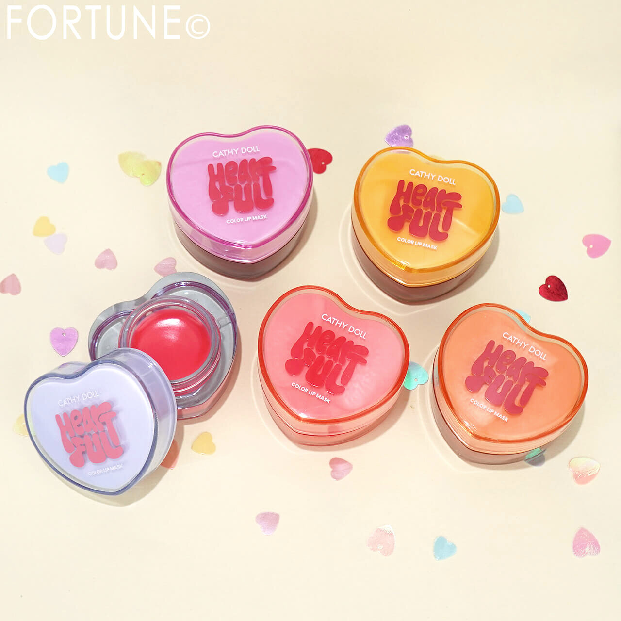 Cathy Doll（キャシードール）　ハートフル カラーリップマスク