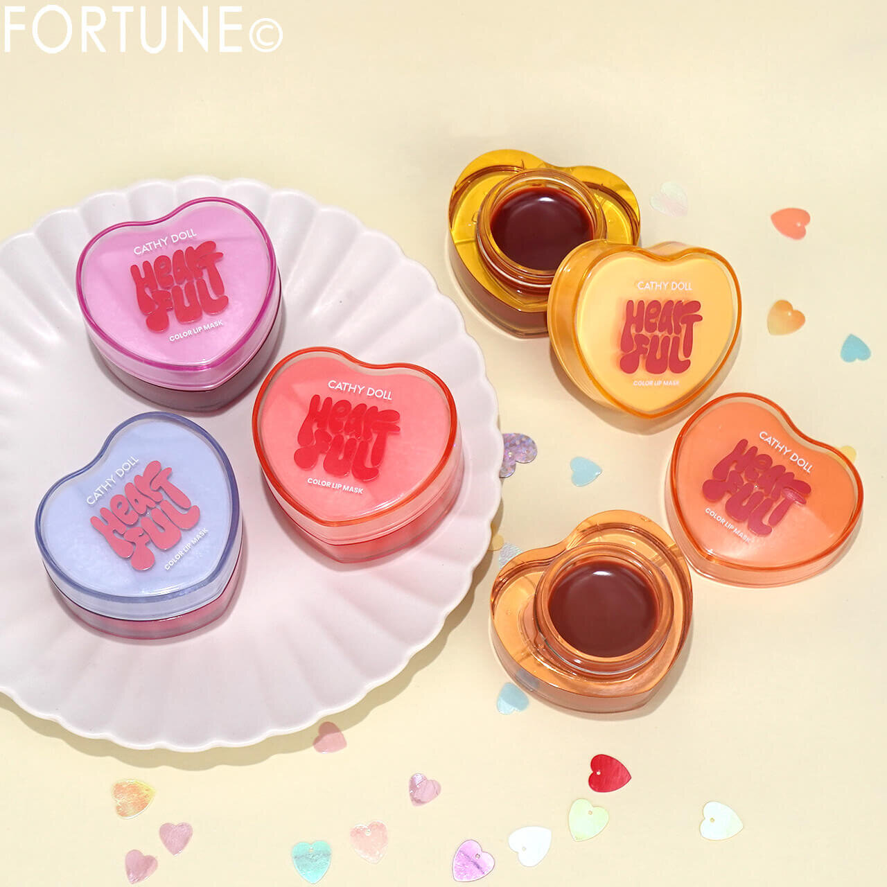 Cathy Doll（キャシードール）　2025年秋新作　ハートフル カラーリップマスク